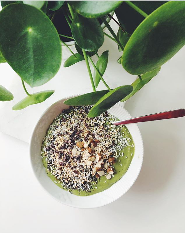 grøn detox smoothie